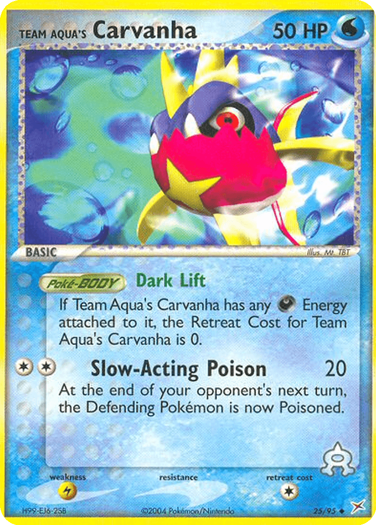 Team Aqua's Carvanha