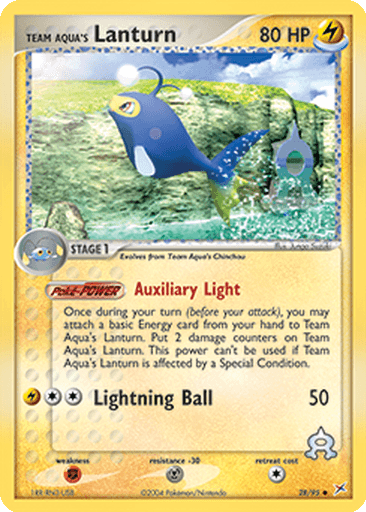Team Aqua's Lanturn