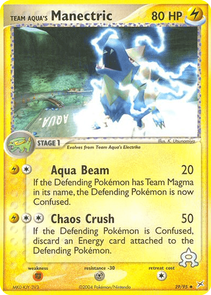 Team Aqua's Manectric