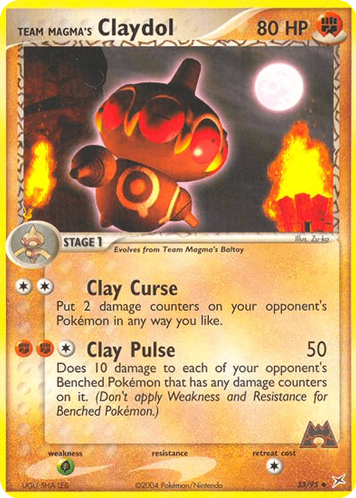Team Magma's Claydol