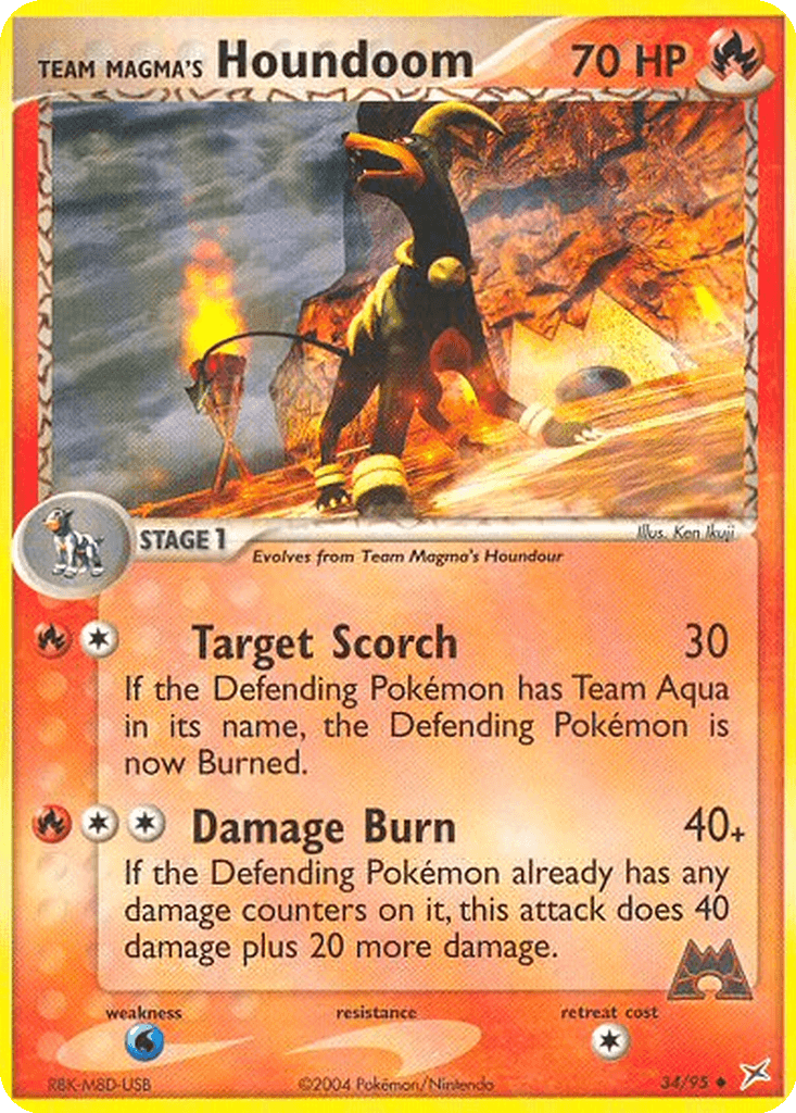 Team Magma's Houndoom