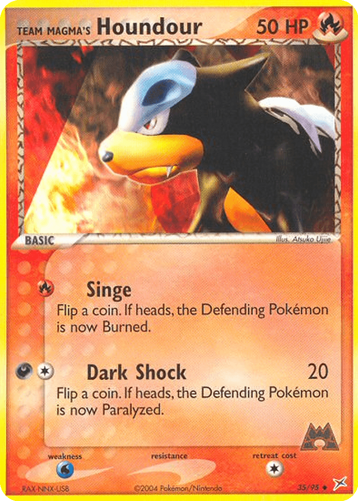Team Magma's Houndour