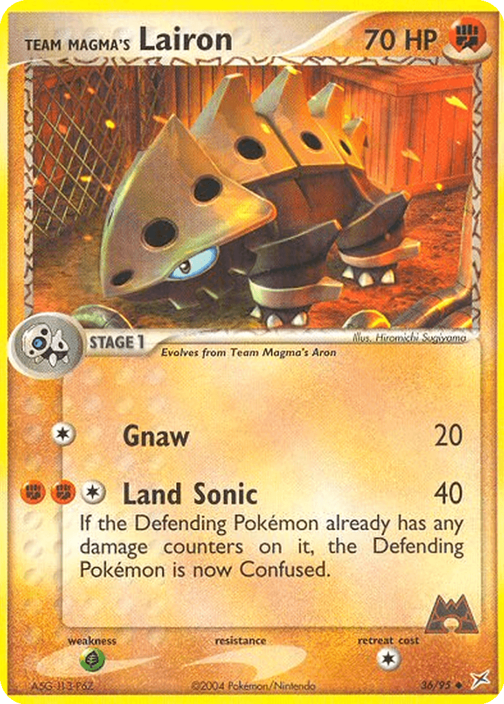Team Magma's Lairon