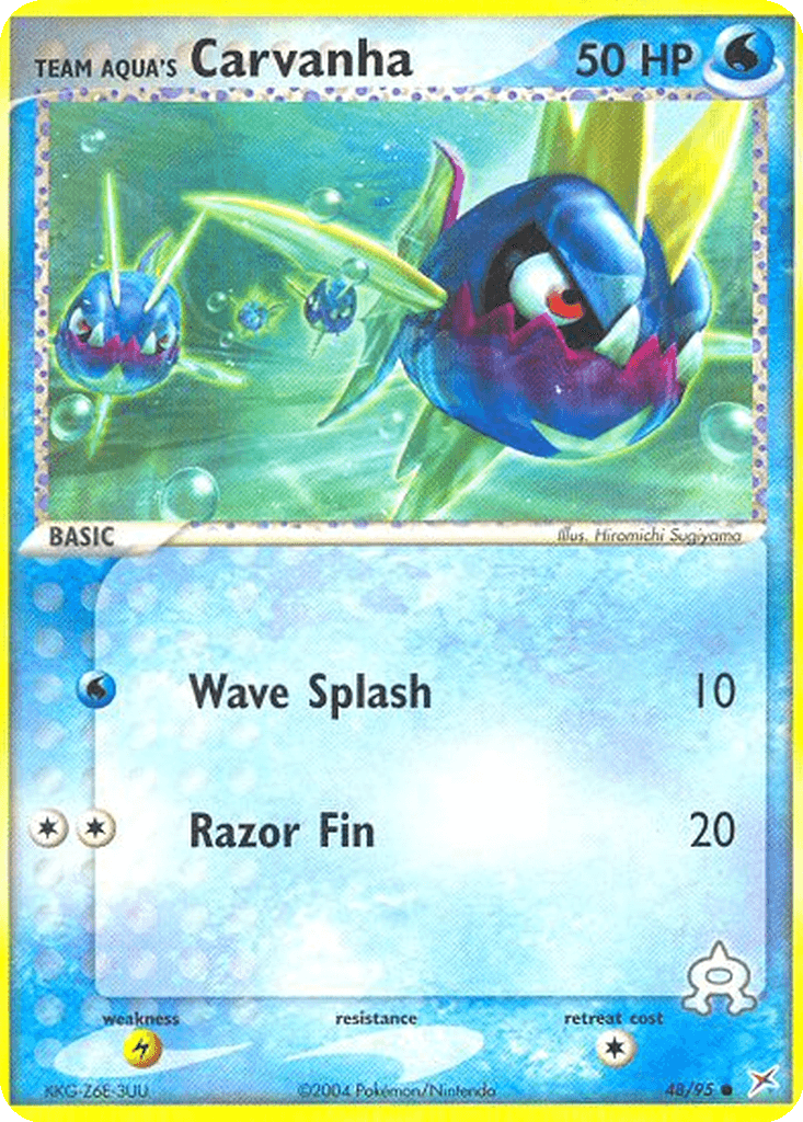 Team Aqua's Carvanha