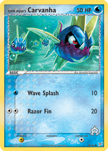 Team Aqua's Carvanha