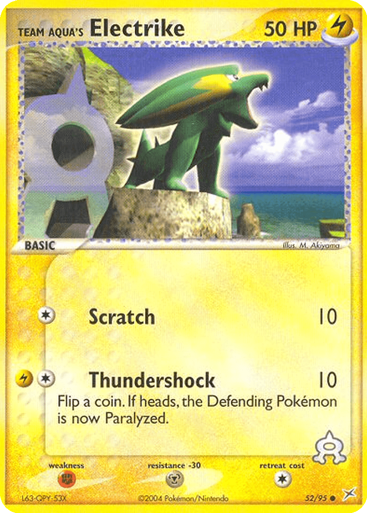 Team Aqua's Electrike