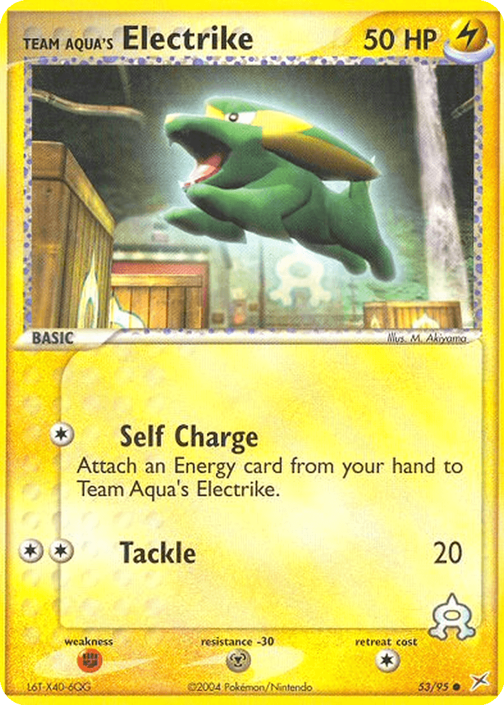 Team Aqua's Electrike