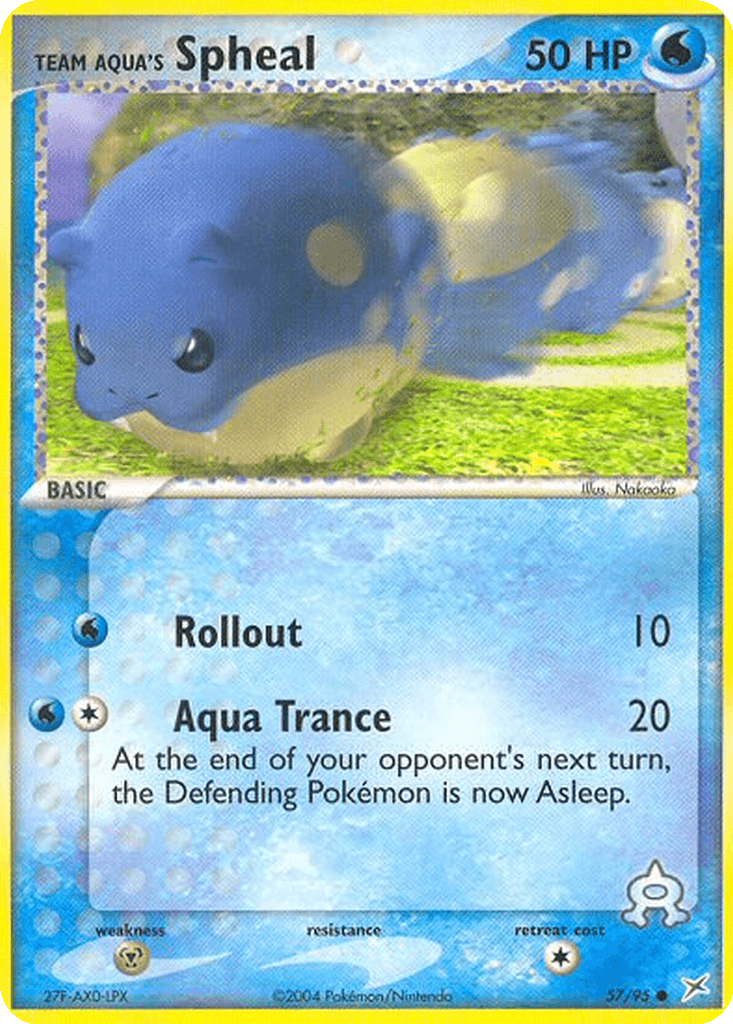 Team Aqua's Spheal