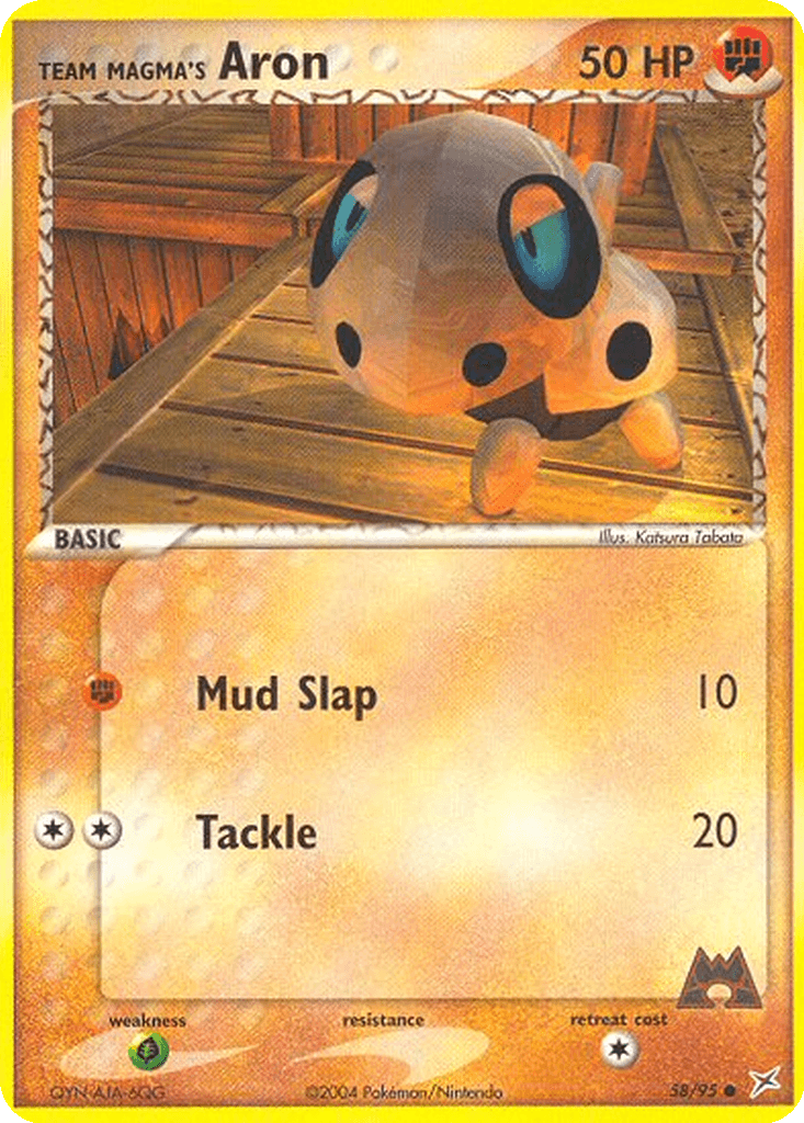 Team Magma's Aron
