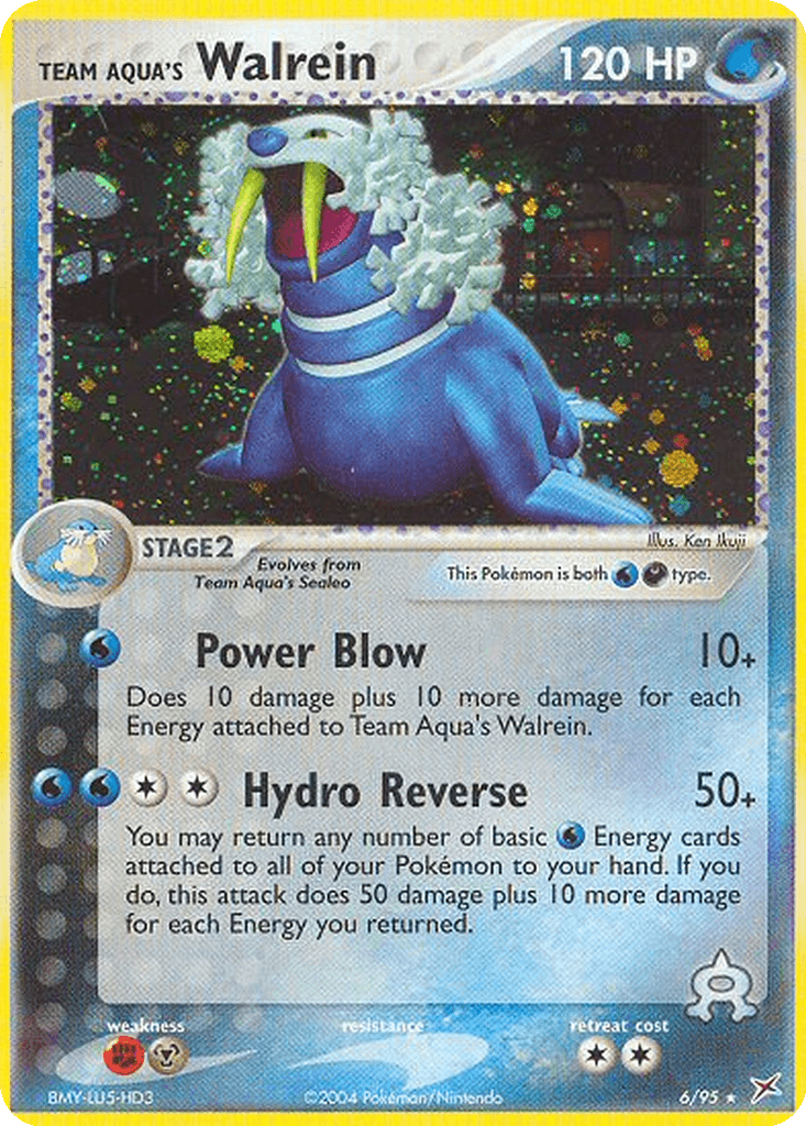 Team Aqua's Walrein