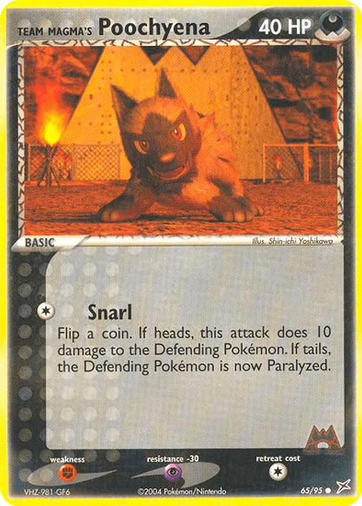 Team Magma's Poochyena