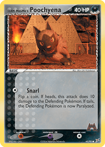 Team Magma's Poochyena