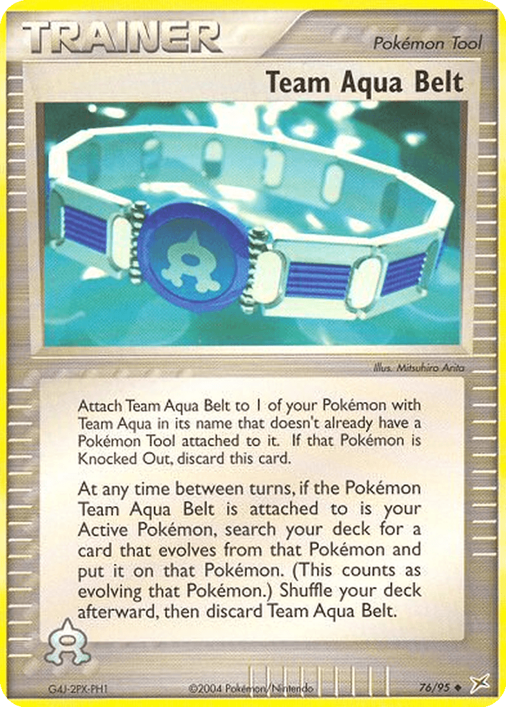 Team Aqua Belt