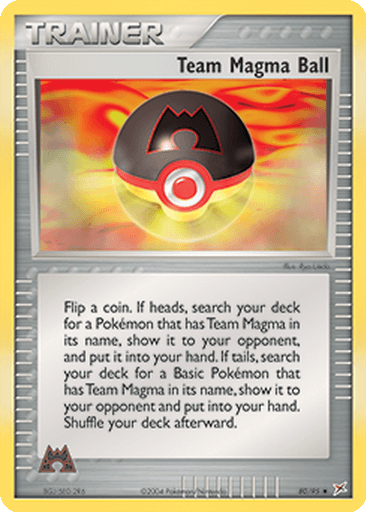 Team Magma Ball