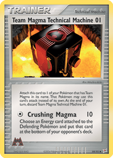 Team Magma Technical Machine 01