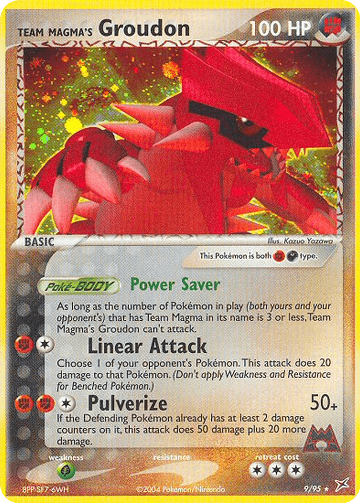 Team Magma's Groudon