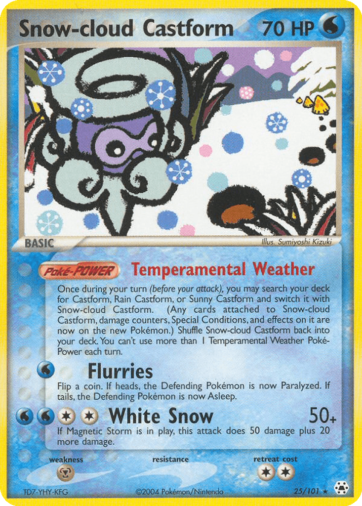 Snow-cloud Castform