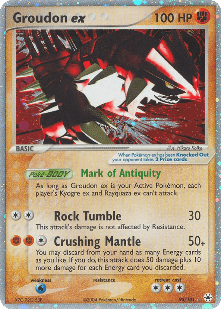 Groudon ex
