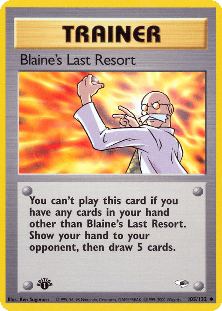 Blaine's Last Resort
