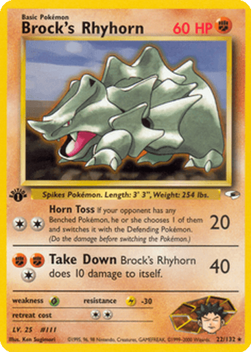 Brock's Rhyhorn