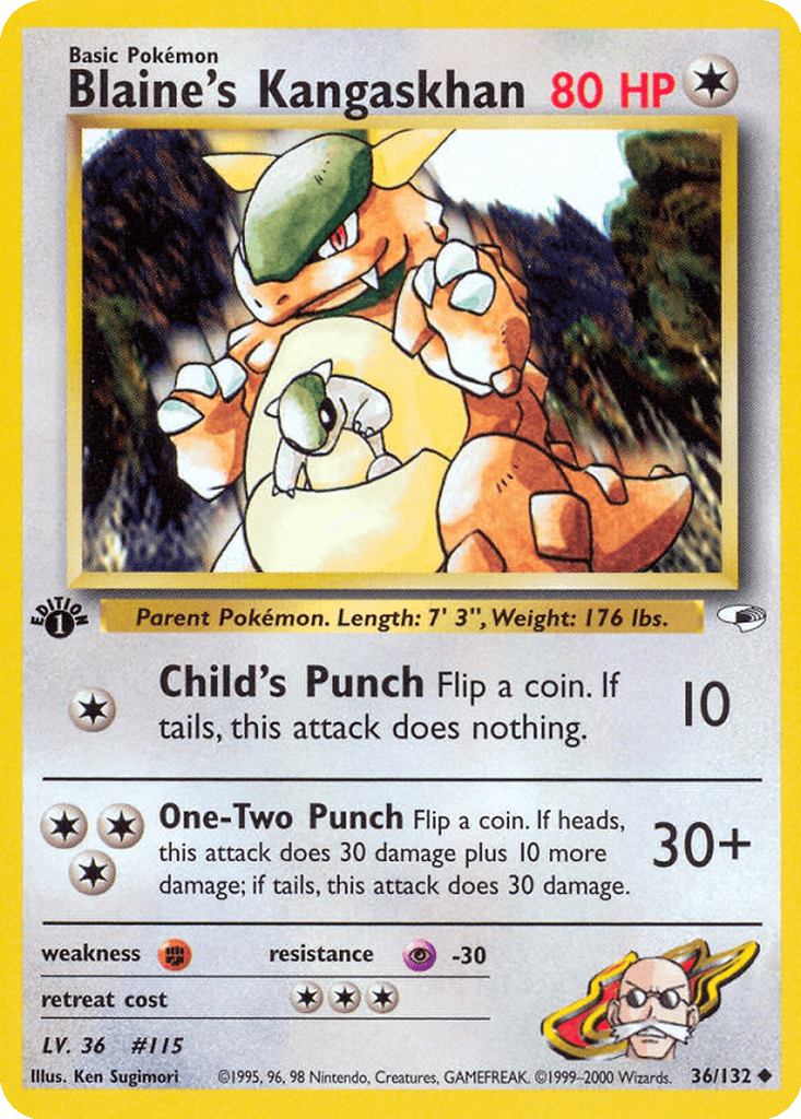 Blaine's Kangaskhan