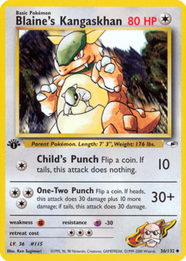 Blaine's Kangaskhan