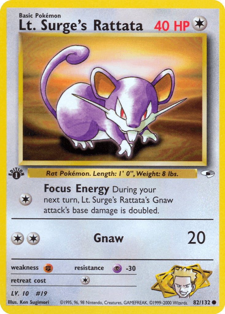 Lt. Surge's Rattata