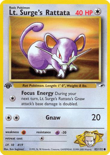 Lt. Surge's Rattata