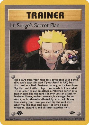 Lt. Surge's Secret Plan
