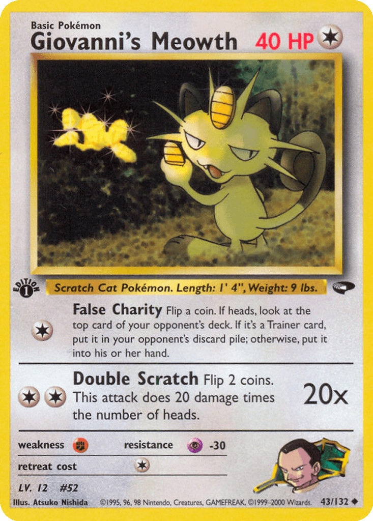 Giovanni's Meowth