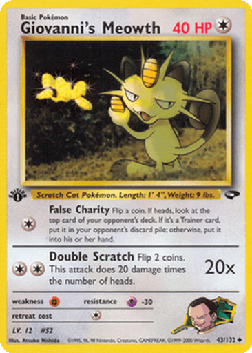 Giovanni's Meowth