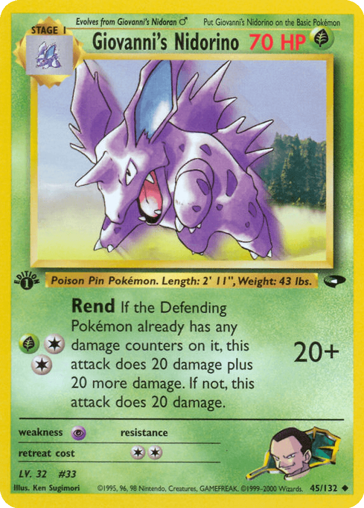 Giovanni's Nidorino