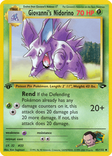 Giovanni's Nidorino