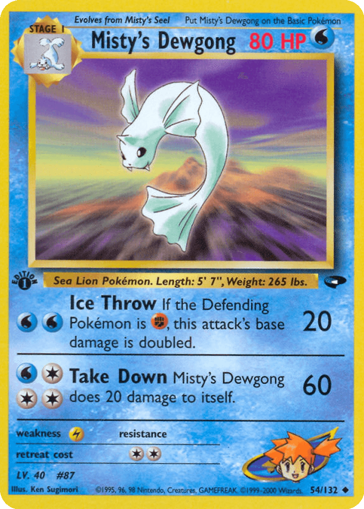 Misty's Dewgong