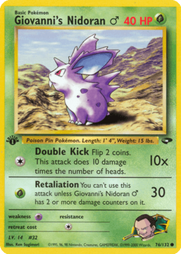 Giovanni's Nidoran ♂