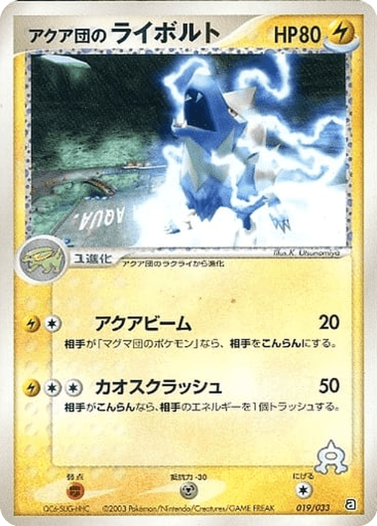 Team Aqua's Manectric