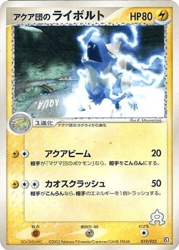 Team Aqua's Manectric