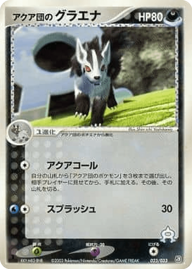 Team Aqua's Mightyena