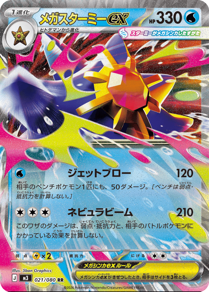 Mega Starmie ex