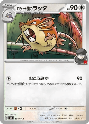 Team Rocket's Raticate