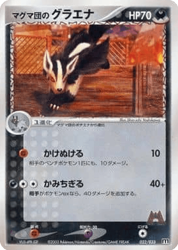 Team Magma's Mightyena