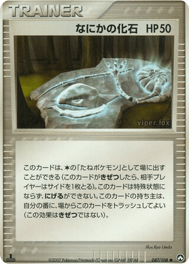 Mysterious Fossil