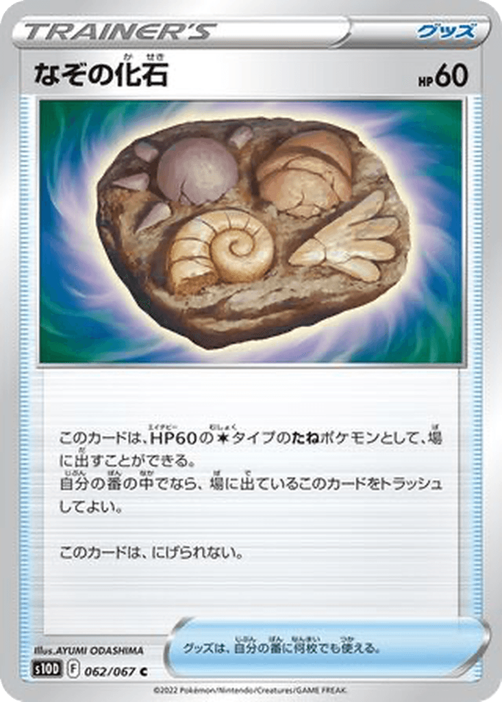 Unidentified Fossil