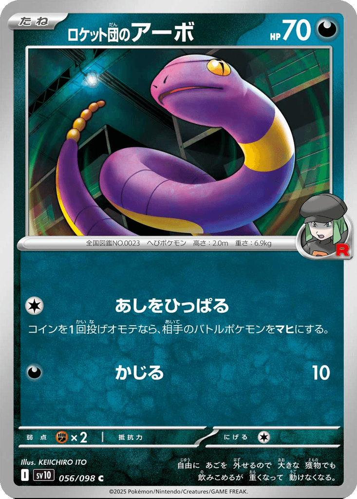 Team Rocket's Ekans
