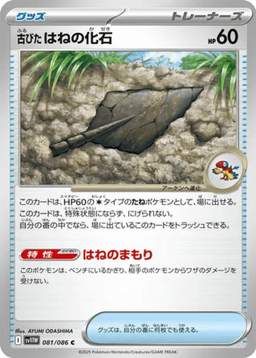 Antique Plume Fossil