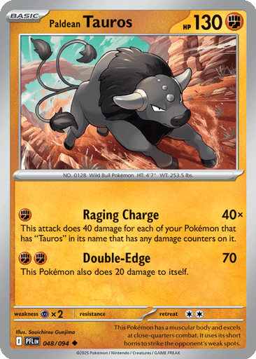 Paldean Tauros