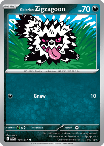 Galarian Zigzagoon