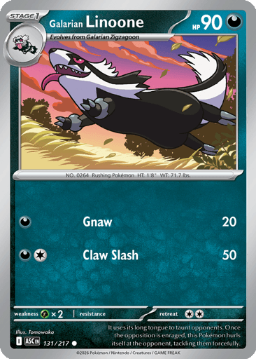 Galarian Linoone