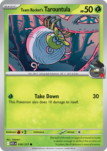 Team Rocket's Tarountula