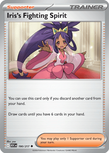 Iris's Fighting Spirit